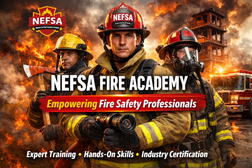 NEFSA Fire Academy: Empowering Fire Safety Professionals with Expert Training, Hands-On Skills, and Industry Certification