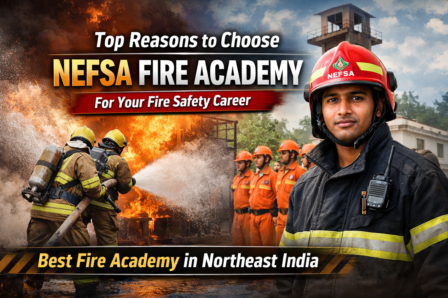 NEFSA Fire Academy - Best Fire Academy in Northeast India for Fire Safety Career
