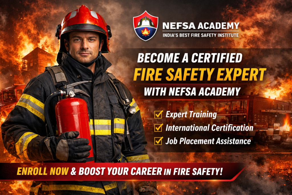 BECOME A CERTIFIED FIRE SAFETY EXPERT WITH NEFSA ACADEMY – Expert Training, International Certification, Job Placement Assistance
