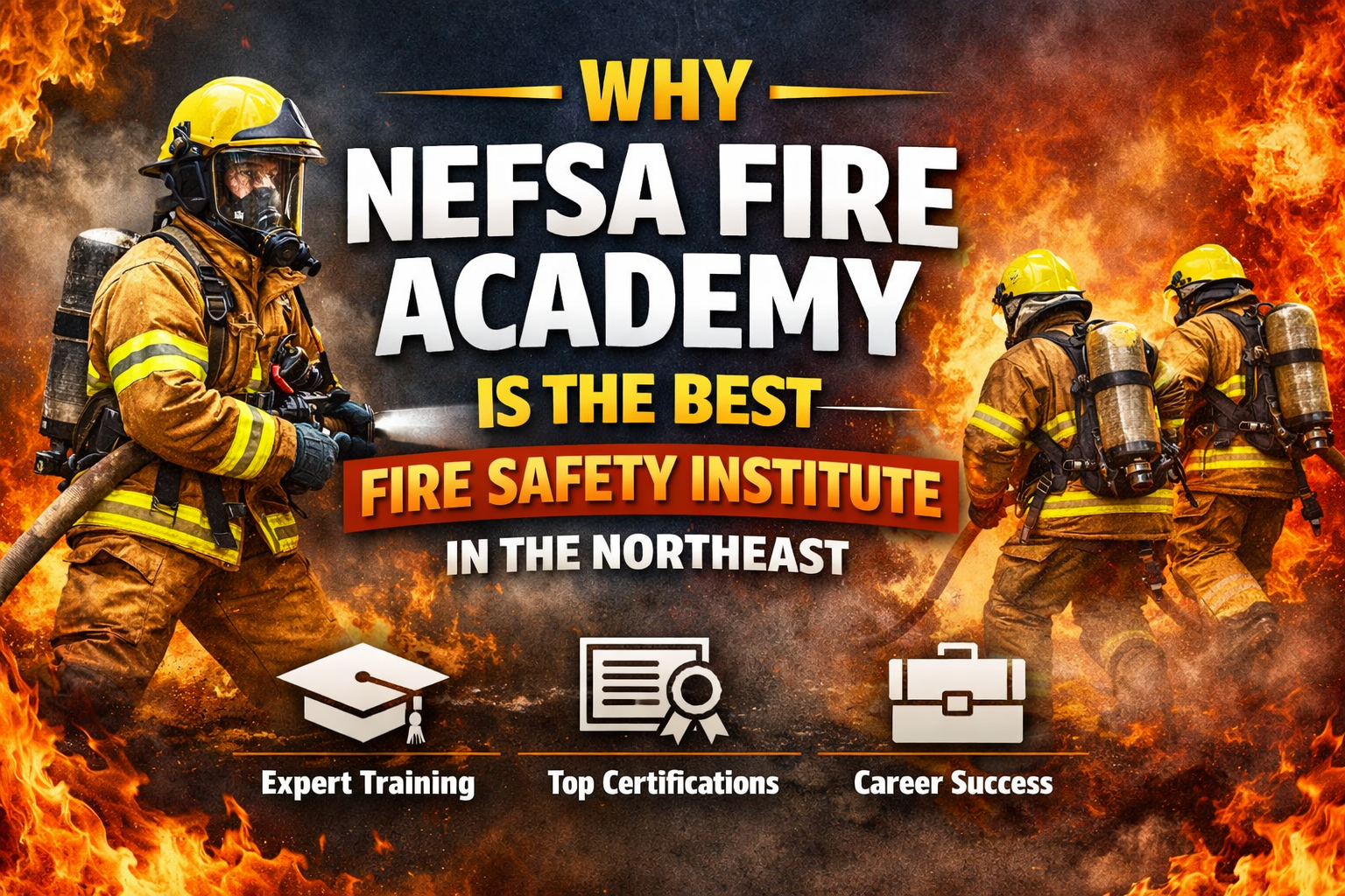 Nefsa Fire Academy is the leading fire safety institute in Northeast India, offering expert training, top certifications, and career success in the fire safety field.