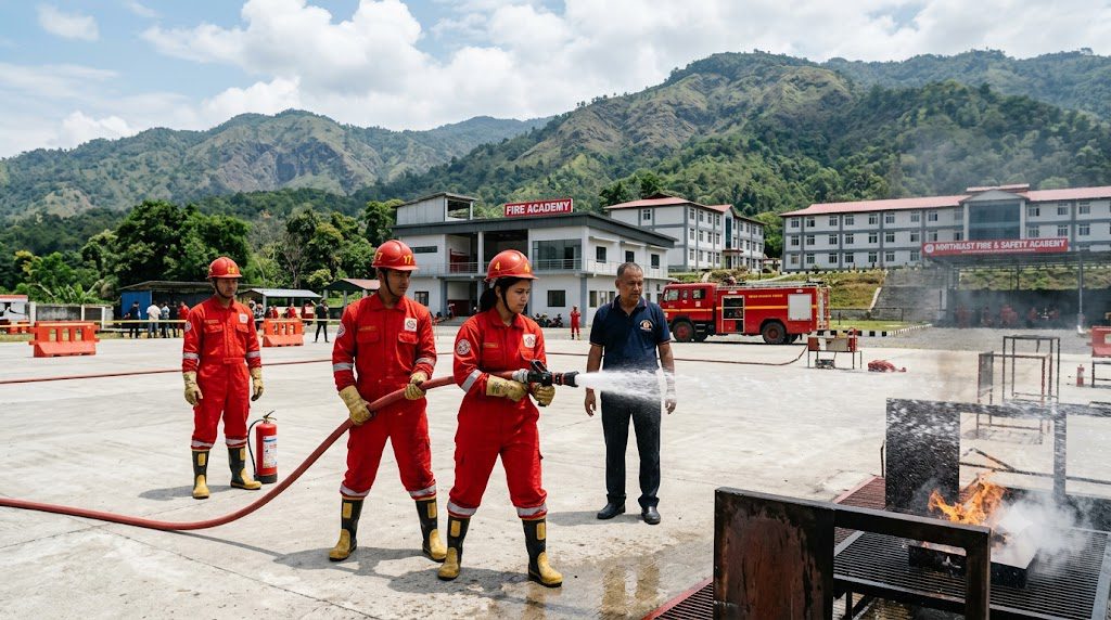 NEFSA India leading fire academy in Northeast India providing professional fire safety and firefighting training