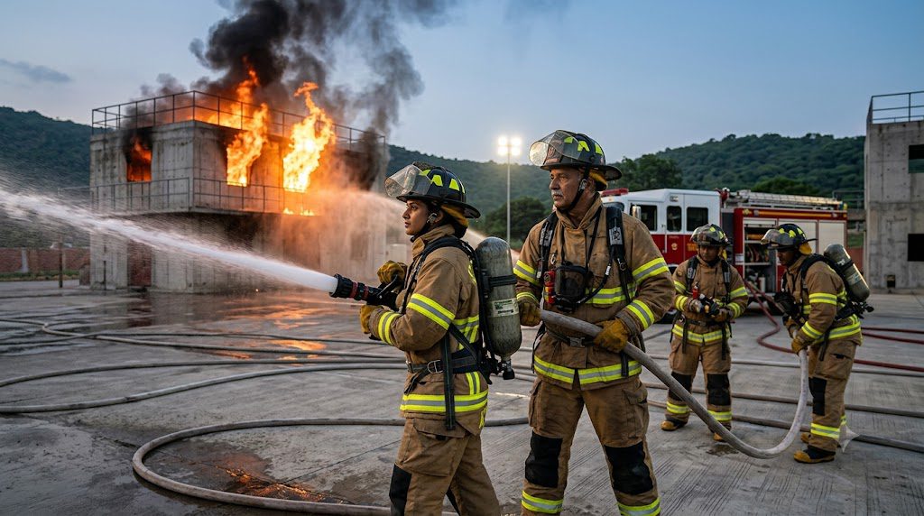 NEFSA India fire safety academy training skilled firefighters and safety professionals across India