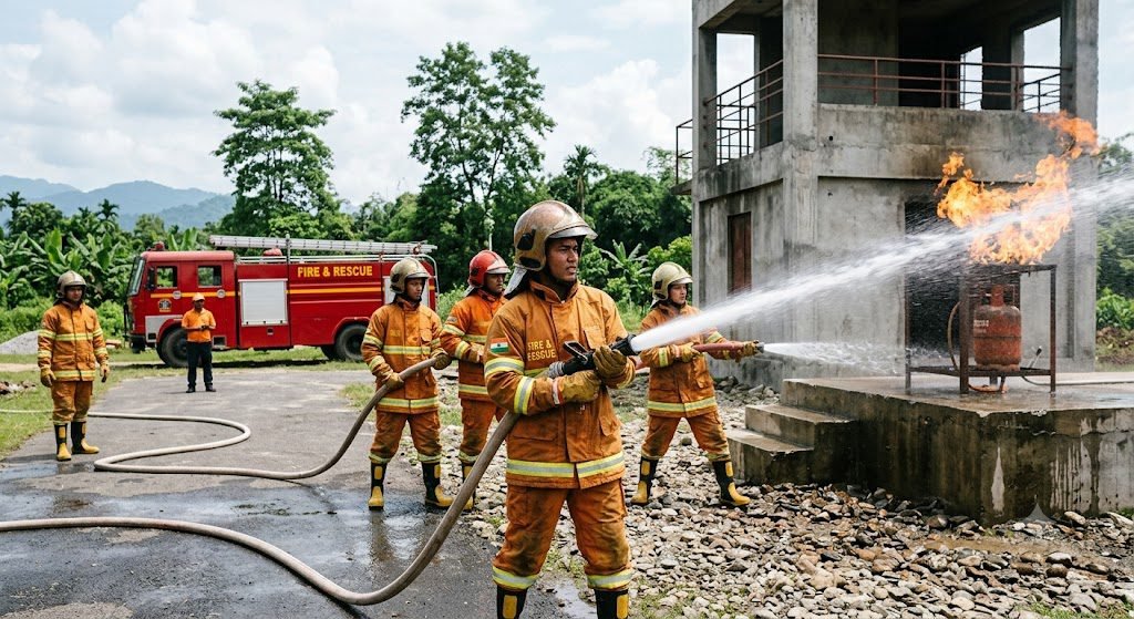 Top Fire Academy in Dibrugarh for Students After 10th and 12th – NEFSA