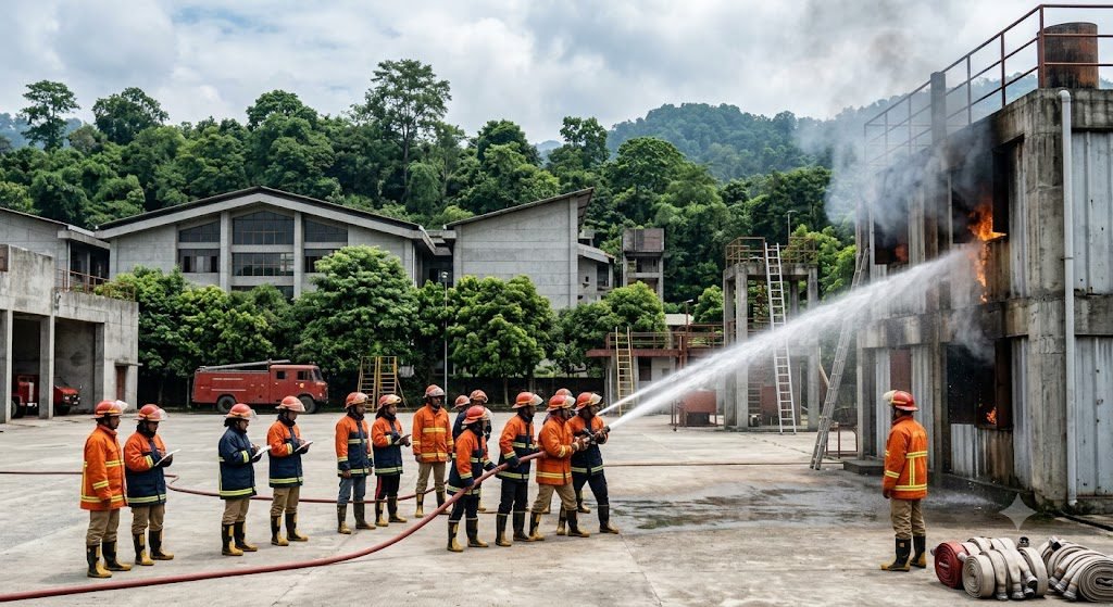 NEFSA Fire Academy leading fire safety institute in Northeast India