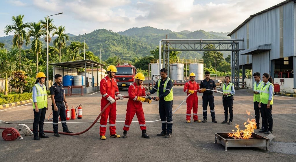 NEFSA Fire Academy – Fire and Industrial Safety Training Institute in Assam for students from Guwahati and Northeast India